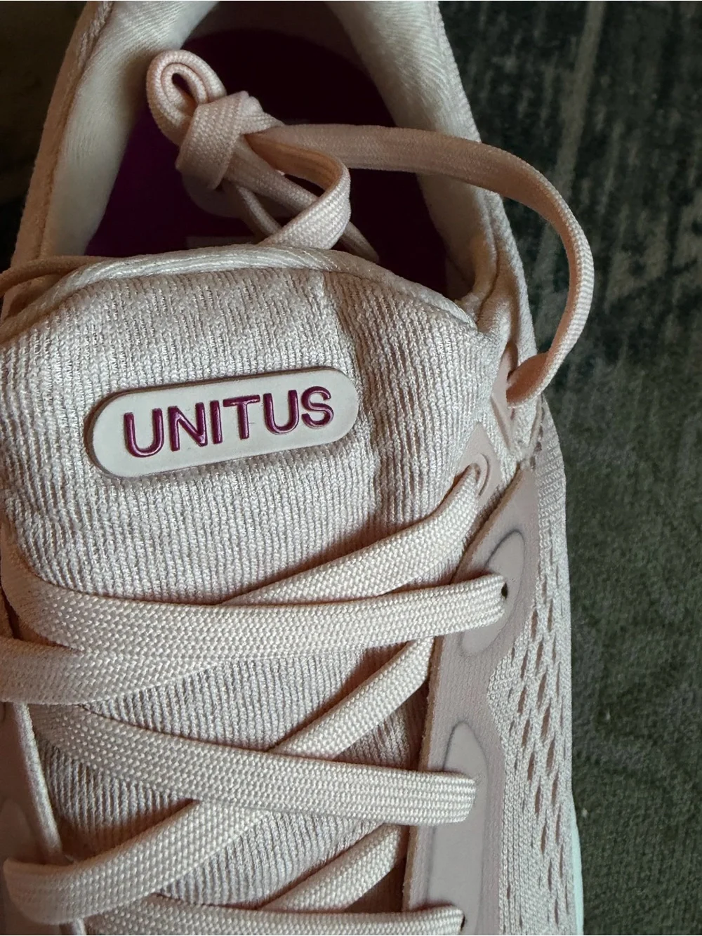 UNITUS Fortra Virtue Pink Mesh Athletic Sneakers women’s size 5 - Picture 5 of 9